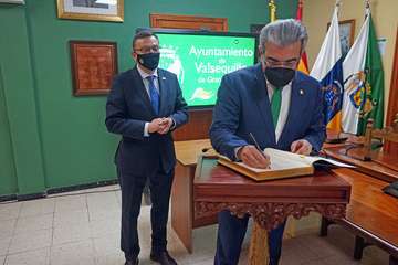 El vicepresidente del Gobierno de Canarias visita el municipio de Valsequillo/Acfi Press.